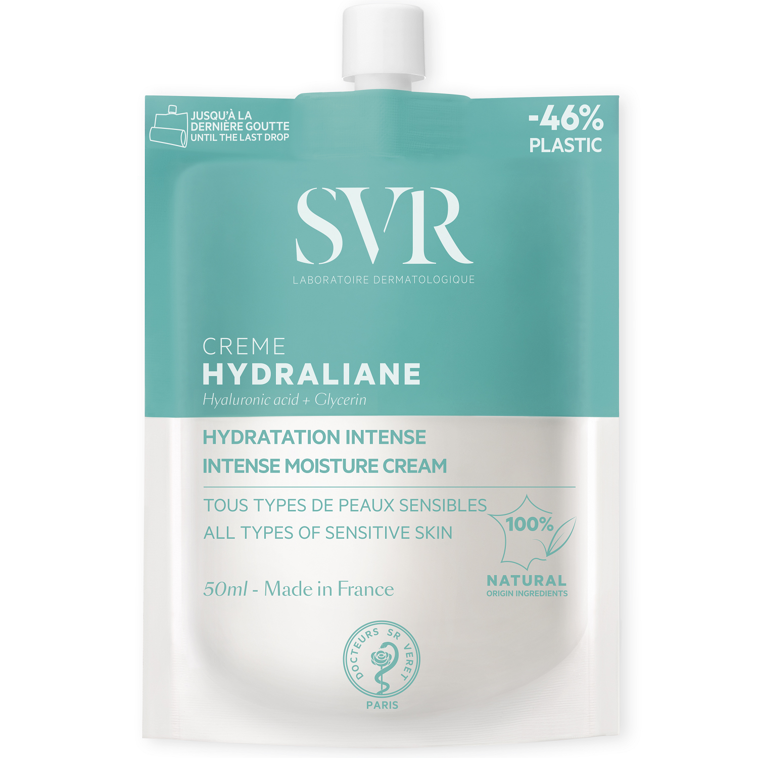 SVR Интенсивный увлажняющий крем для всех типов чувствительной кожи, 50 мл (SVR, Hydraliane)