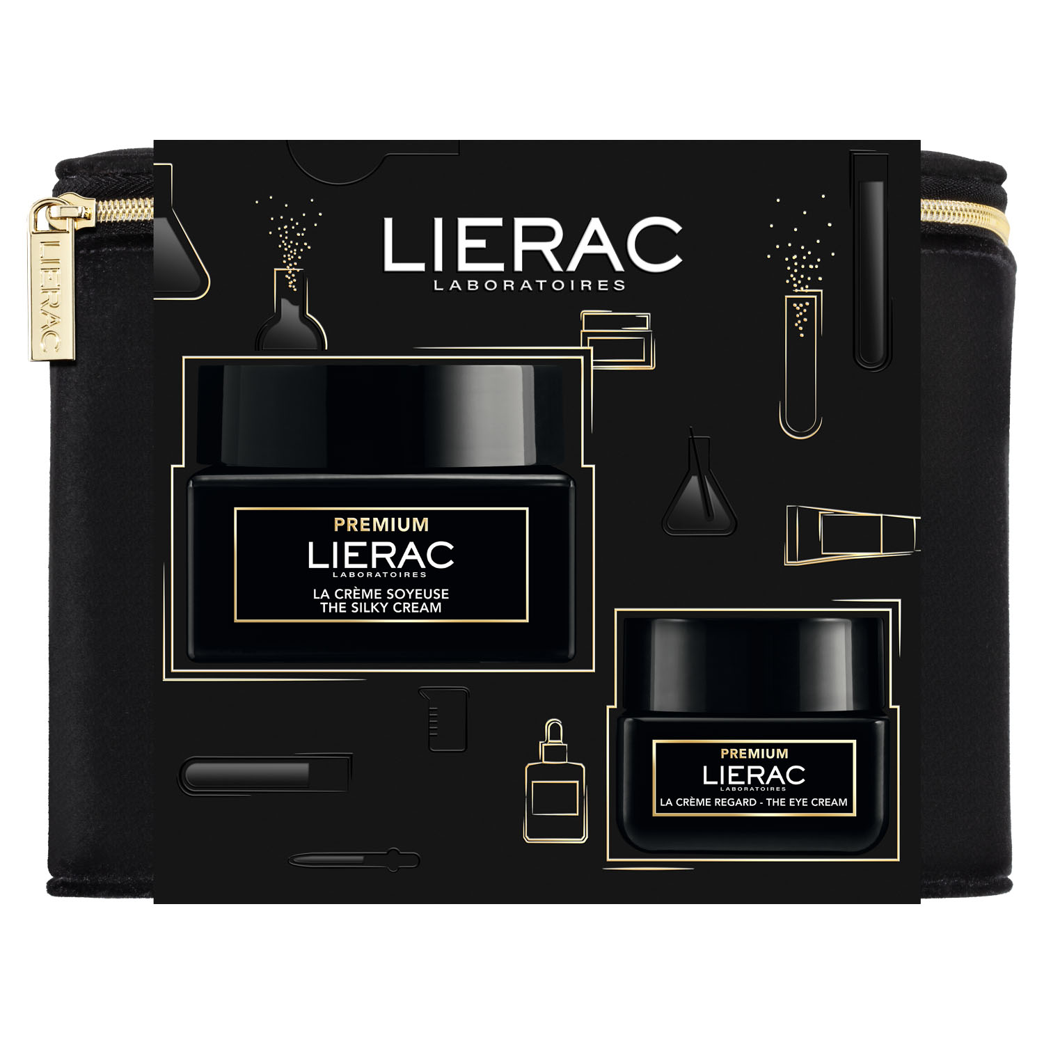 Lierac Подарочный набор: Дневной крем с бархатистой текстурой 50 мл + крем для контура глаз 20 мл (Lierac, Premium)