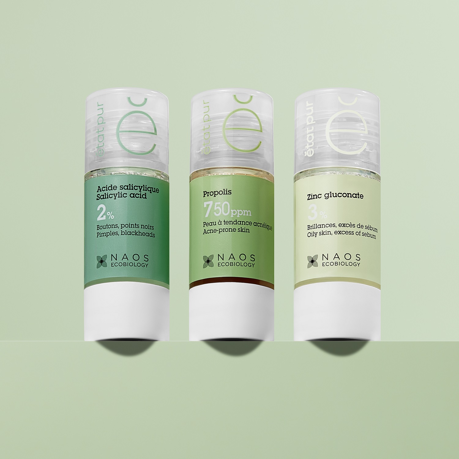 Эта пюр Сыворотка с глюконатом цинка 3%, 15 мл (Etat Pur, Активные молекулы) фото 3