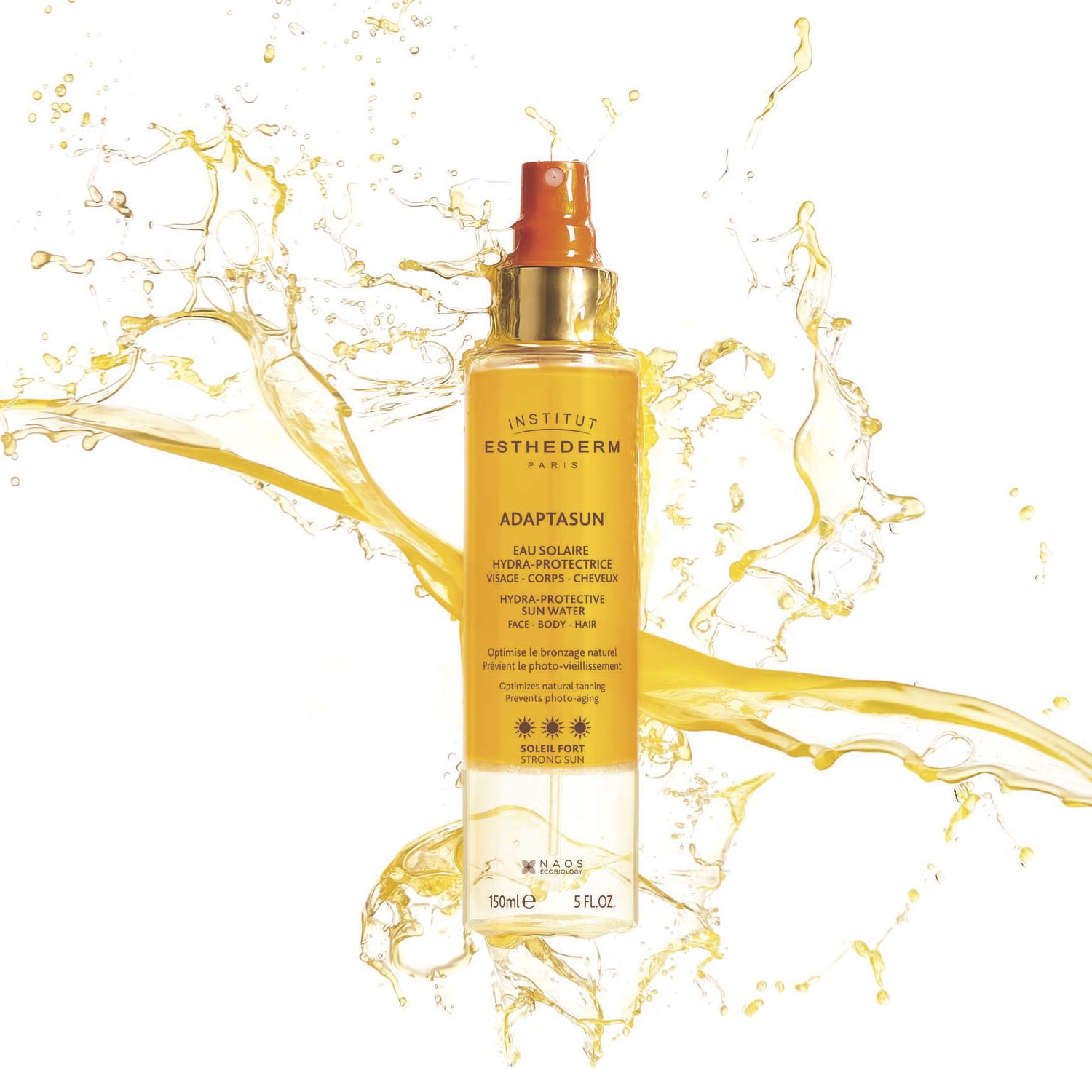 Институт Эстедерм Адаптасан солнцезащитный спрей для лица, тела и волос, 150 мл (Institut Esthederm, Sun Care) фото 1
