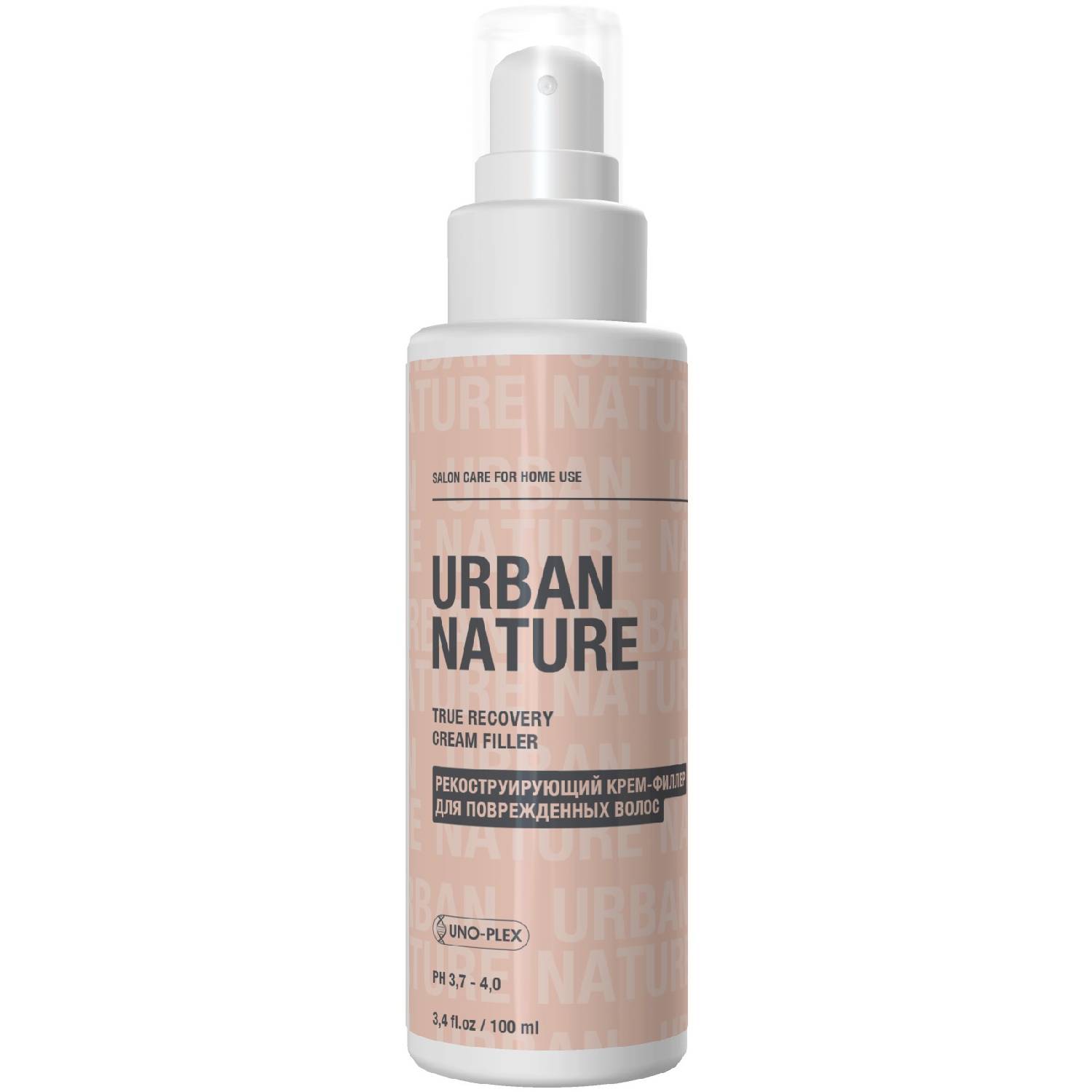 Urban Nature Реконструирующий крем-филлер для поврежденных волос, 100 мл (Urban Nature, True Recovery)