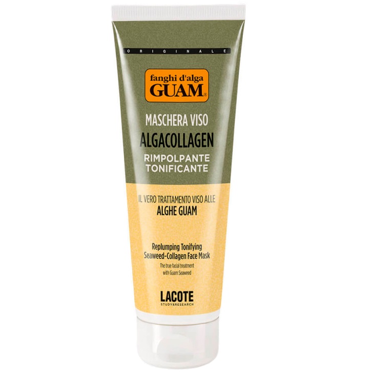 Гуам Моделирующая и тонизирующая маска с коллагеном водорослей для лица, 75 мл (Guam, Fanghi d`Alga) фото 1