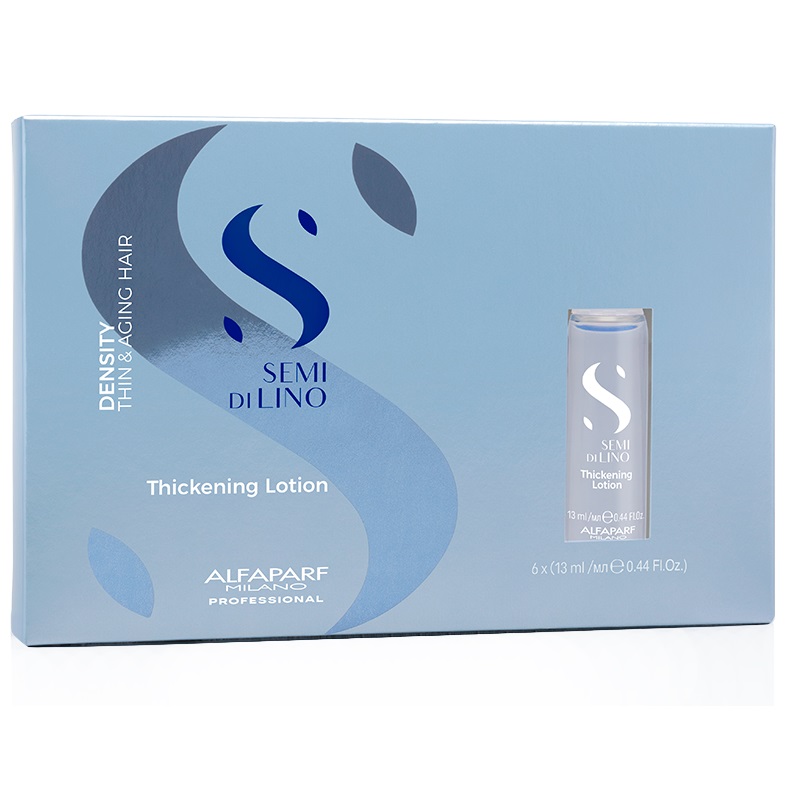  Уплотняющий лосьон для увеличения густоты волос Thickening Lotion, 6 х 13 мл (Alfaparf Milano, Density) фото 0