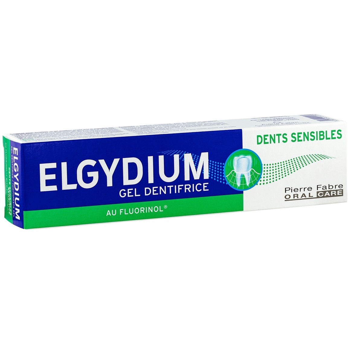 Elgydium Зубная паста-гель для чувствительных зубов, 75 мл (Elgydium, ) эльгидиум паста гель зубная сенситив с флуоринолом 75мл