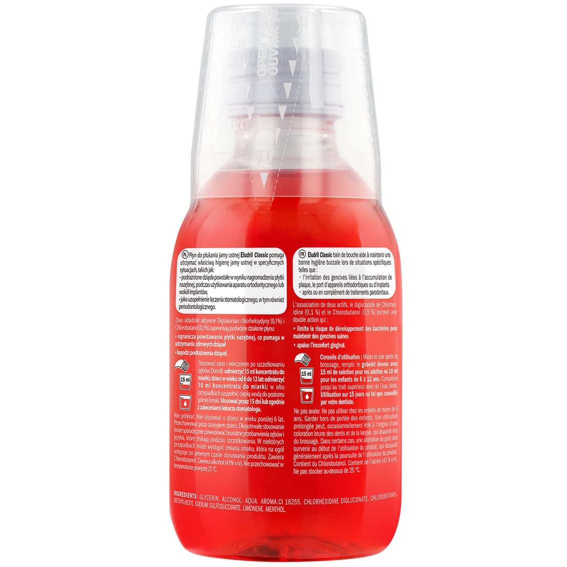 Элюдрил Раствор без фтора для полоскания полости рта 6+, 200 мл (Eludril, ) фото 1