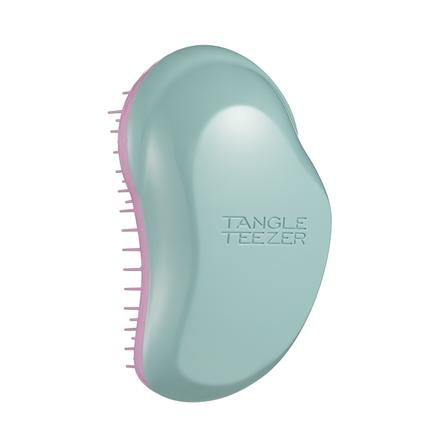 Тангл Тизер Расческа для прямых и волнистых волос Ориджинал мини Marine Teal & Rosebud (Tangle Teezer, The Original) фото 2