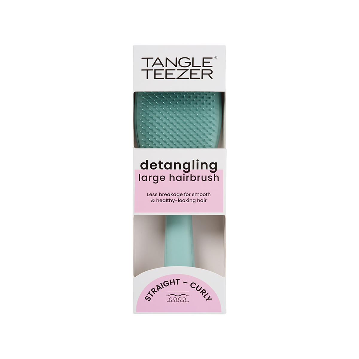 Тангл Тизер Расческа для длинных или густых волос The Large Ultimate Detangler Marine Teal (Tangle Teezer, The Ultimate Detangler) фото 9