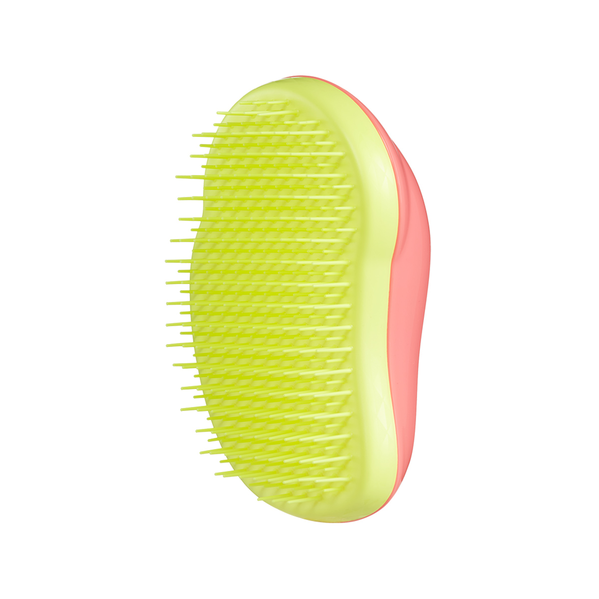 Tangle Teezer Расческа для прямых и волнистых волос Ориджинал Salmon Pink  Hyper Yellow. фото