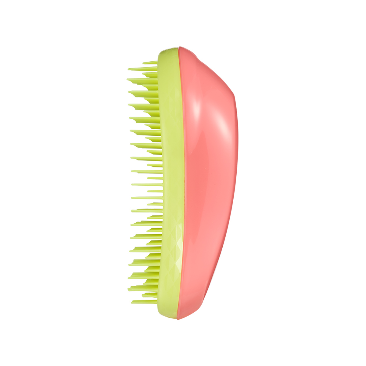 Тангл Тизер Расческа для прямых и волнистых волос Ориджинал Salmon Pink & Hyper Yellow (Tangle Teezer, The Original) фото 3
