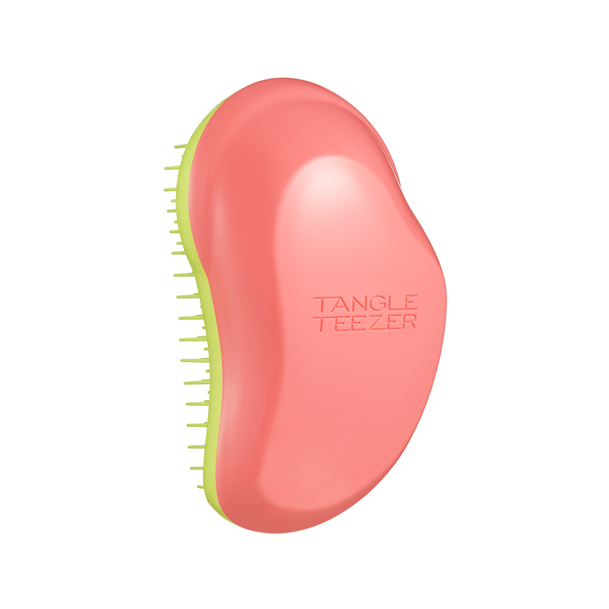 Тангл Тизер Расческа для прямых и волнистых волос Ориджинал Salmon Pink & Hyper Yellow (Tangle Teezer, The Original) фото 9