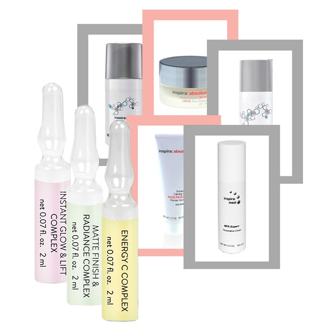Инспира Косметикс Тестер бар Inspira Cosmetics: 3 ампулы + 5 саше (Inspira Cosmetics, Ampoules) фото 0