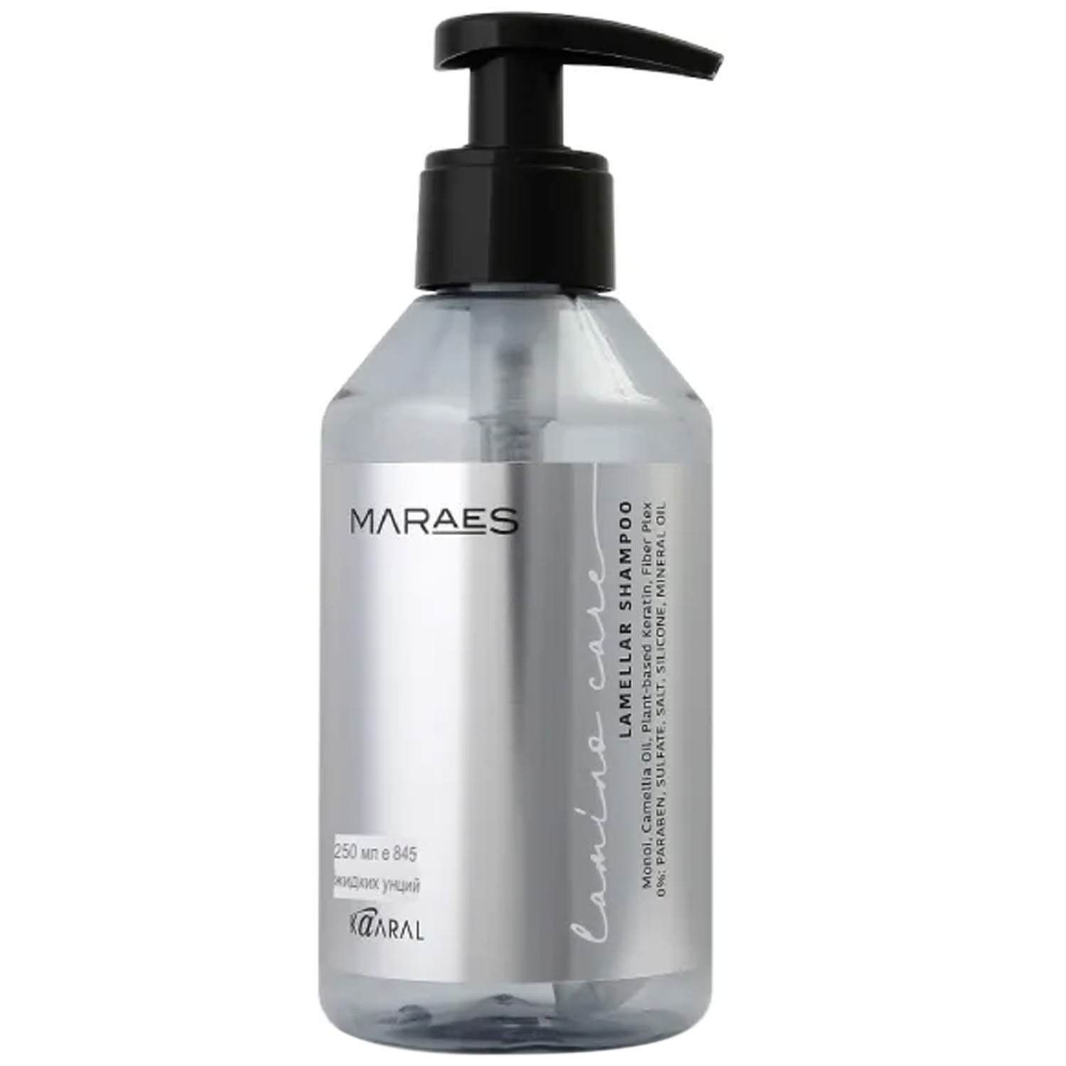 Каарал Ламеллярный шампунь для волос после процедуры ламинирования Lamellar Shampoo, 250 мл (Kaaral, Maraes) фото 0
