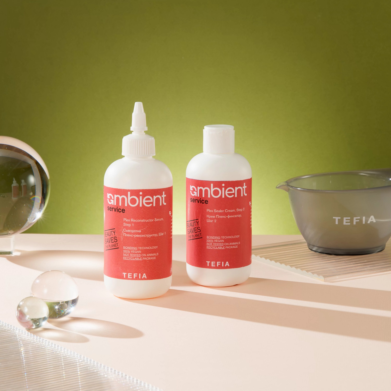 Тефия Сыворотка плекс-реконструктор шаг 1, 250 мл (Tefia, Ambient) Тефия Сыворотка плекс-реконструктор шаг 1, 250 мл (Tefia, Ambient) фото 2