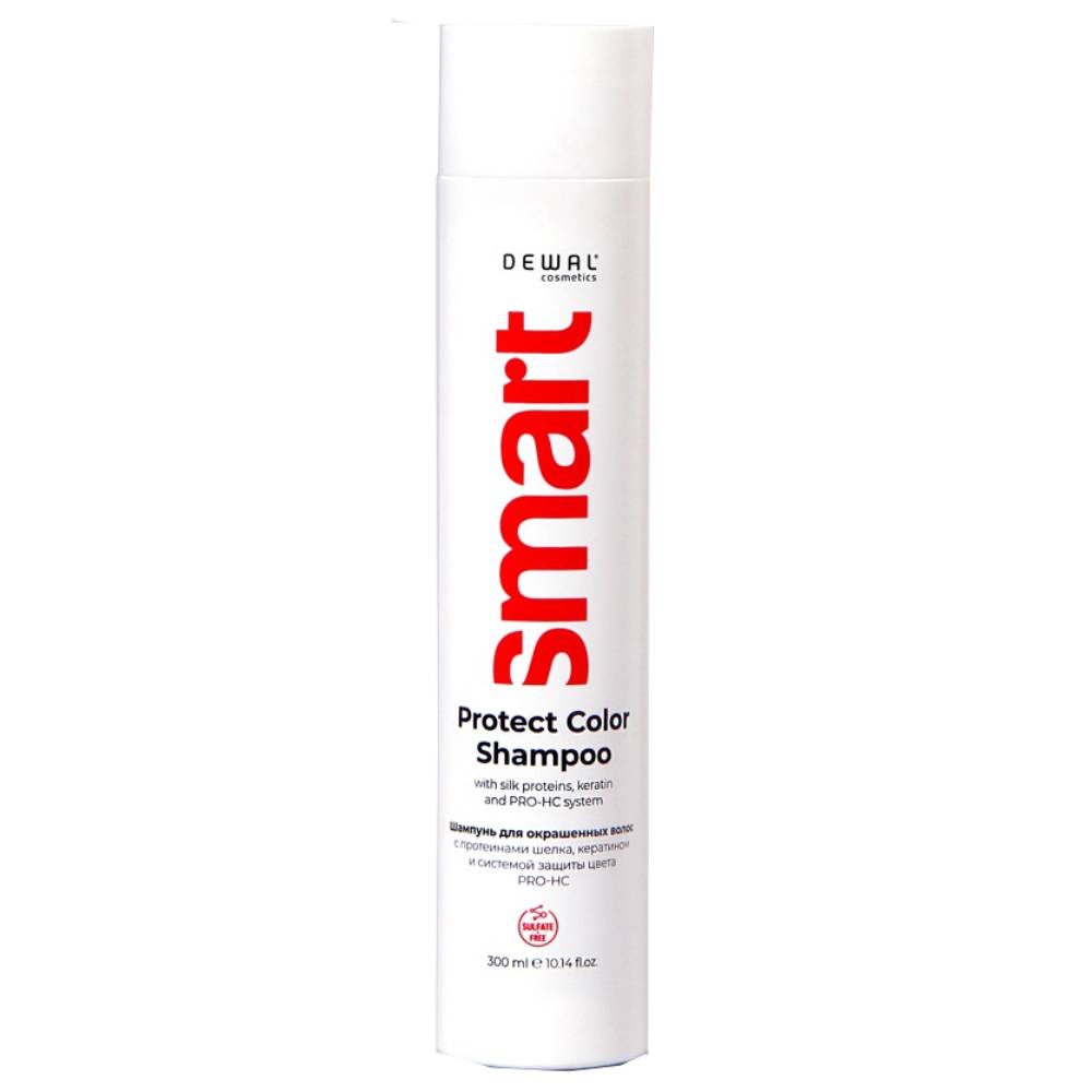 Dewal Cosmetics Шампунь для окрашенных волос Protect Color Shampoo, 300 мл (Dewal Cosmetics, Smart)