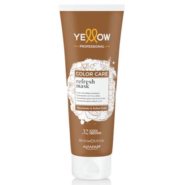 Yellow Professional Пигментированная маска для окрашенных волос Refresh Mask, 250 мл (Yellow Professional, Color Care)