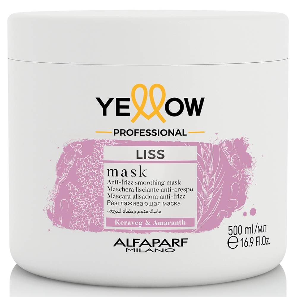 Yellow Professional Разглаживающая маска антифриз, 500 мл (Yellow Professional, Liss)