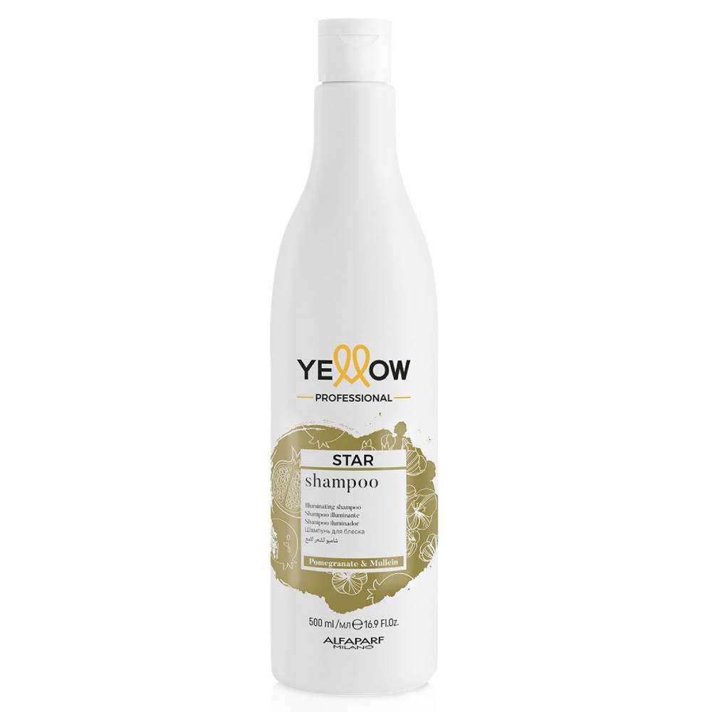Yellow Professional Шампунь для придания блеска волосам, 500 мл (Yellow Professional, Star)
