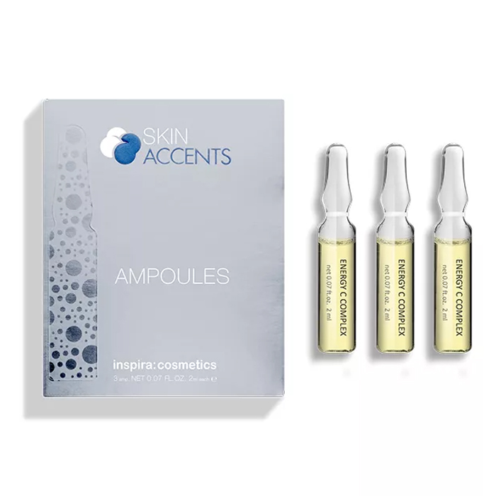 Инспира Косметикс Энергонасыщающий комплекс с витамином C Energy C Complex, 3 х 2 мл (Inspira Cosmetics, Ampoules) фото 0