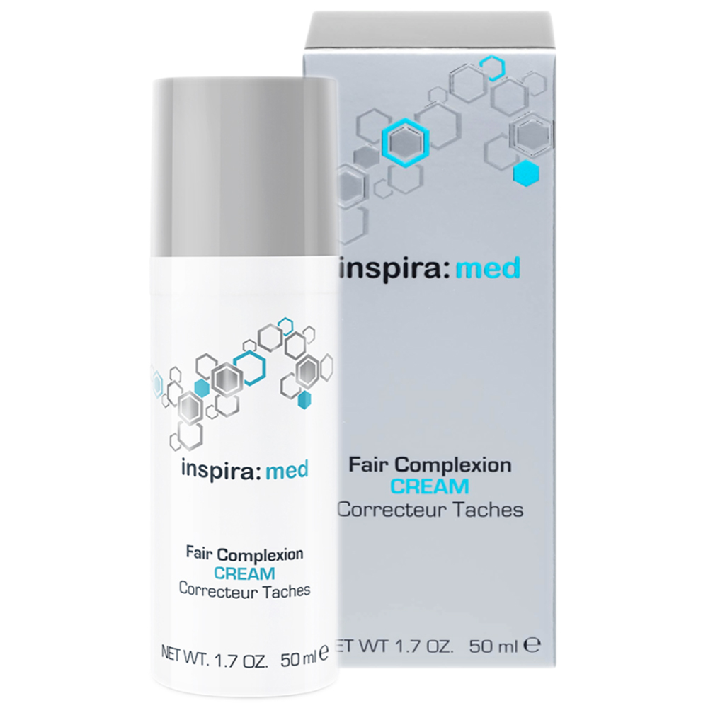 цена Inspira Cosmetics Увлажняющий крем для выравнивания цвета кожи Fair Complexion Cream, 50 мл (Inspira Cosmetics, Inspira Med)
