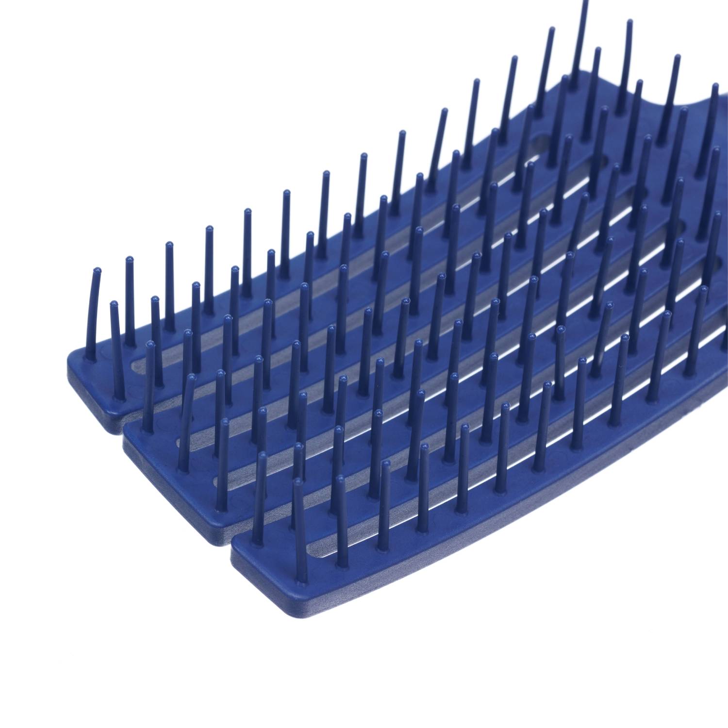 Деваль Про Щетка продувная Akvarel с нейлоновым штифтом и подвижными ламелями, 7 рядов (Dewal Pro, Расчески и брашинги) фото 2