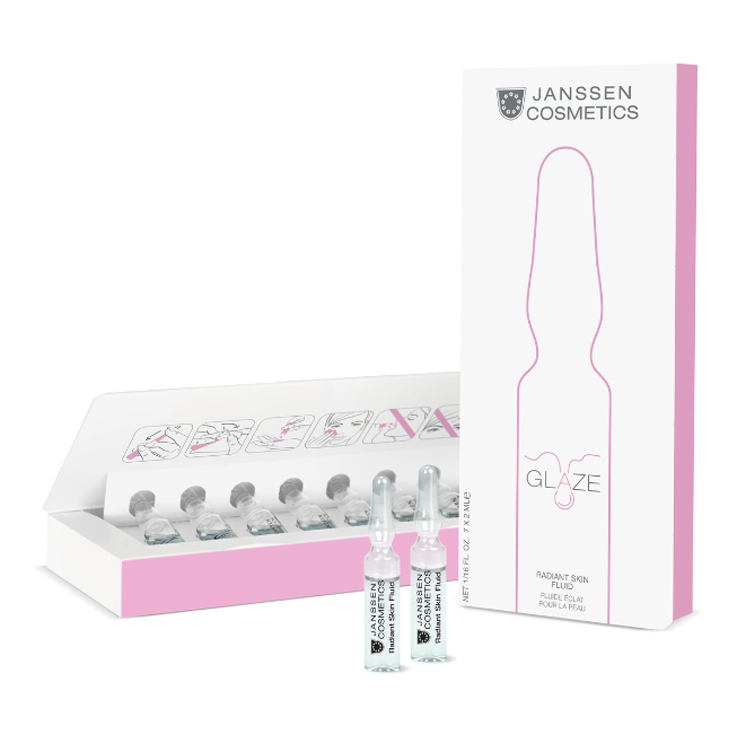 Янсен Косметикс Флюид для сияющей кожи Radiant Skin Fluid, 7 x 2 мл (Janssen Cosmetics, Ampoules) фото 0