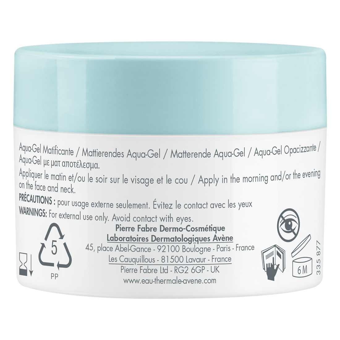 Авен Матирующий аква-гель, 50 мл (Avene, Cleanance) фото 8