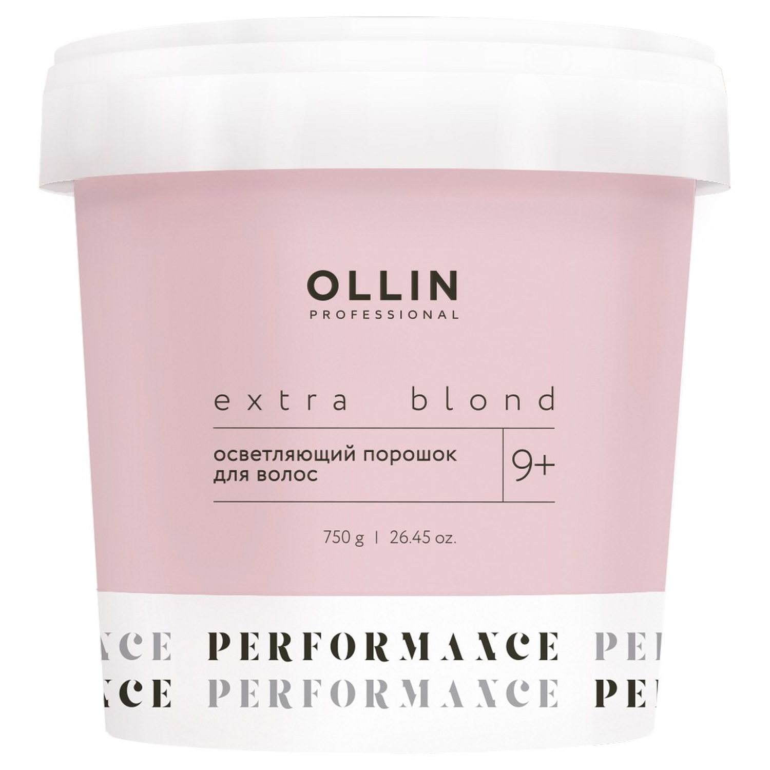 Оллин Професионал Осветляющий порошок для волос Extra Blond 9+, 750 г (Ollin Professional, Performance) фото 0