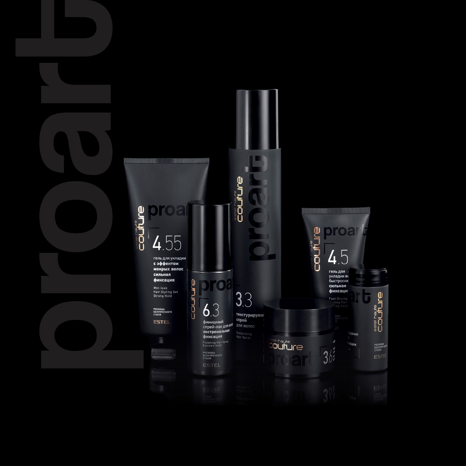 Эстель Финишный спрей-лак экстремальной фиксации для волос proArt 6.3, 100 мл (Estel, Haute Couture) фото 5