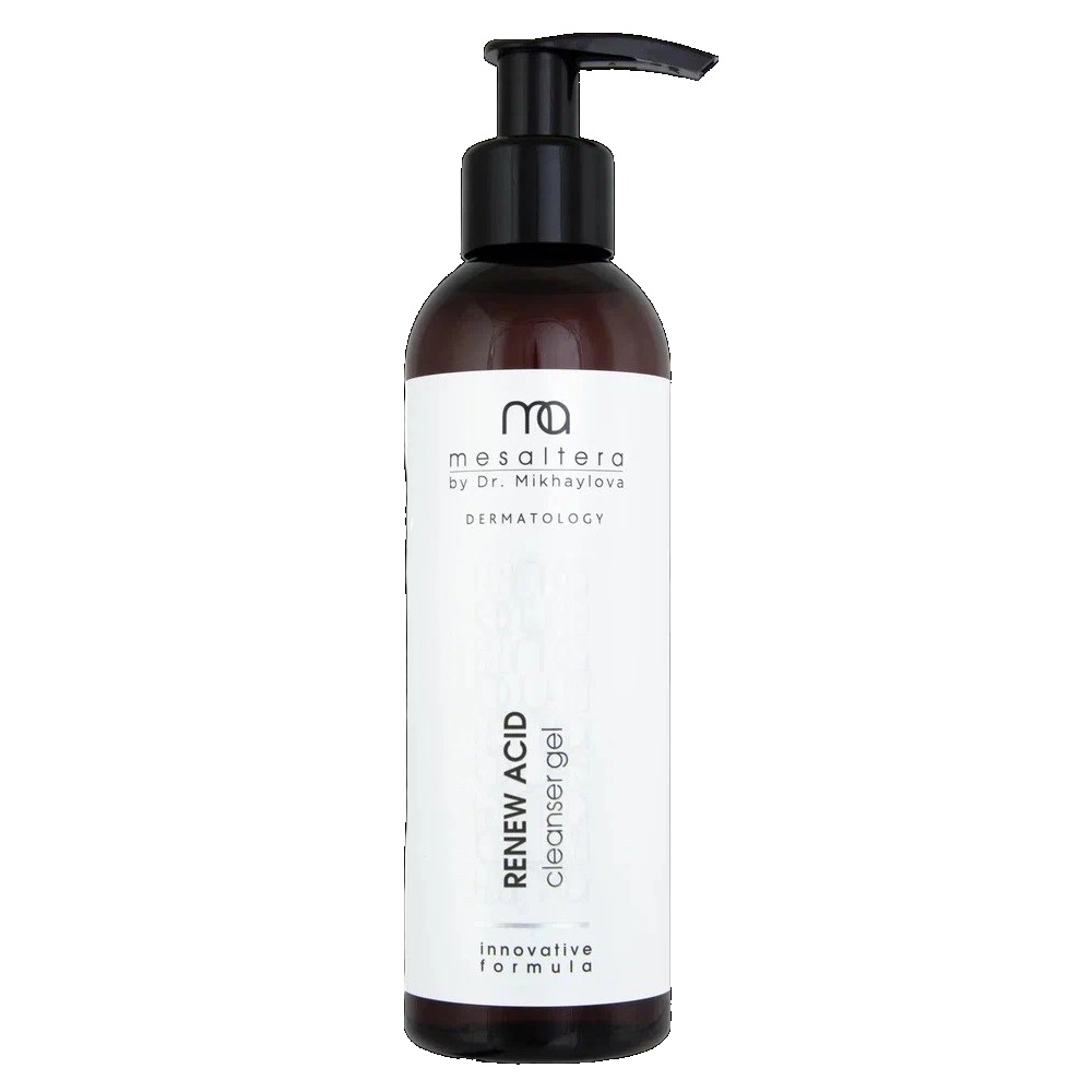Мезальтера Мультикислотный гель для глубокого очищения кожи Renew Acid Cleanser, 200 мл (Mesaltera by DR. Mikhaylova, Уход для всех типов кожи) фото 0