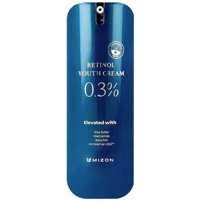 Мизон Антивозрастной крем с ретинолом Youth Cream, 26 г (Mizon, Retinol) фото 0