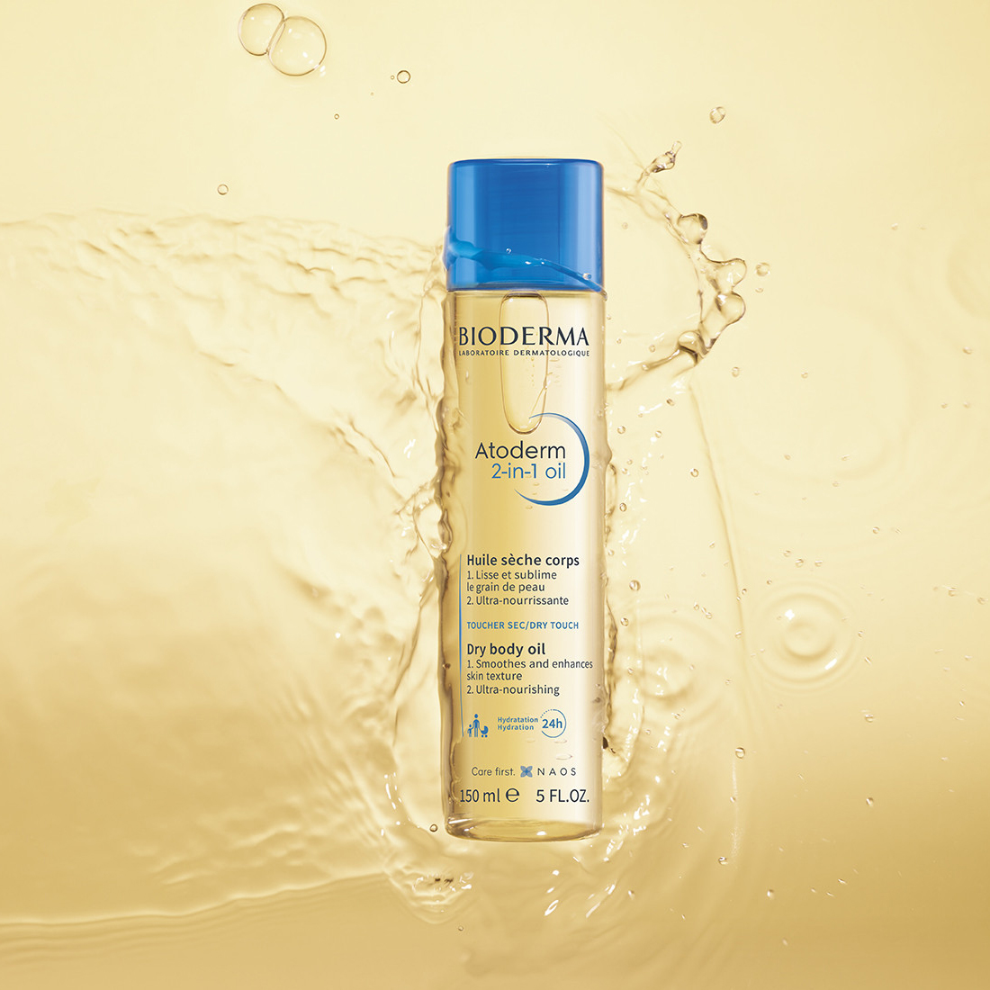 Bioderma Cухое масло для тела 2в1, 150 мл. фото