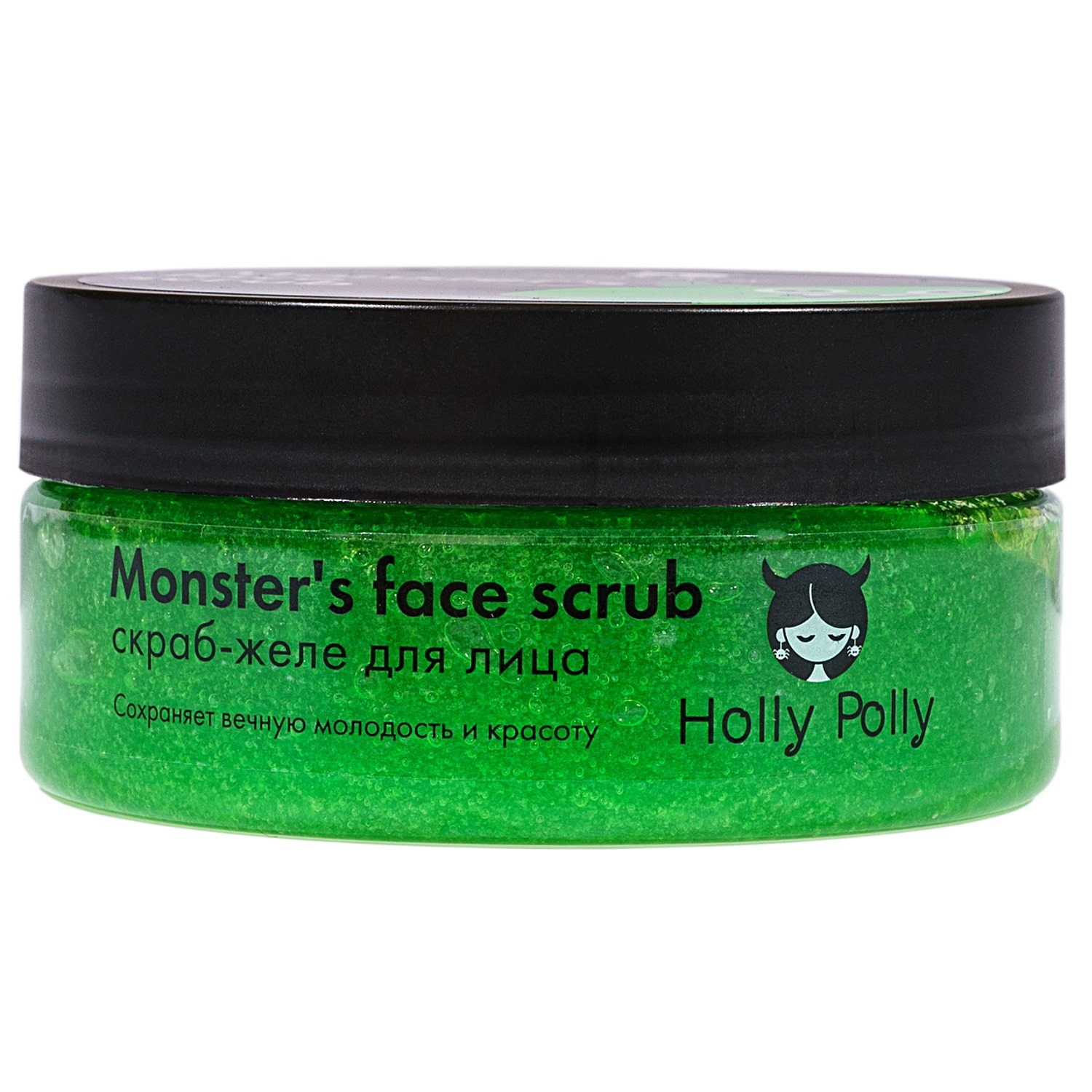 Холли Полли Скраб-желе для лица Monster’s Face Scrub, 150 мл (Holly Polly, Hollyween) фото 2