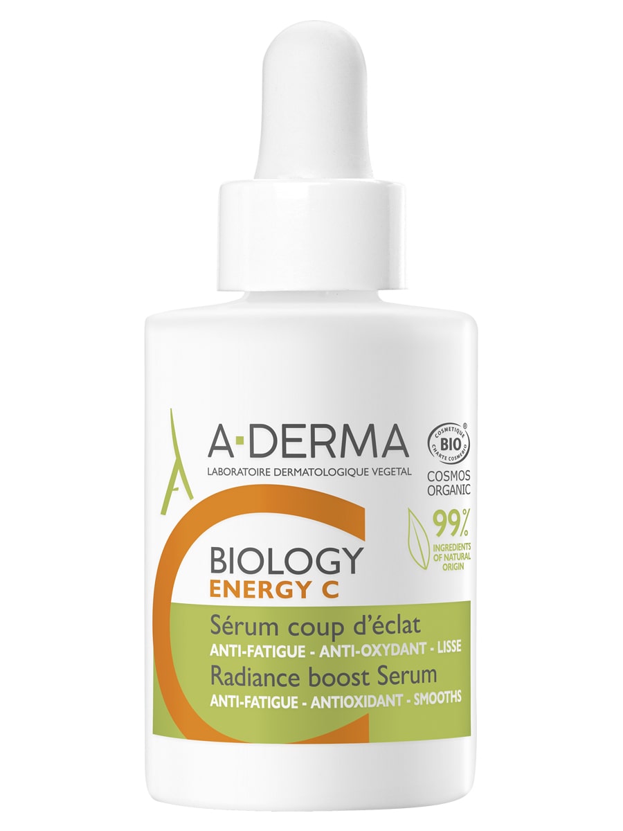 Адерма Сыворотка Energy С, придающая сияние хрупкой коже, 30 мл (A-Derma, Biology) фото 0