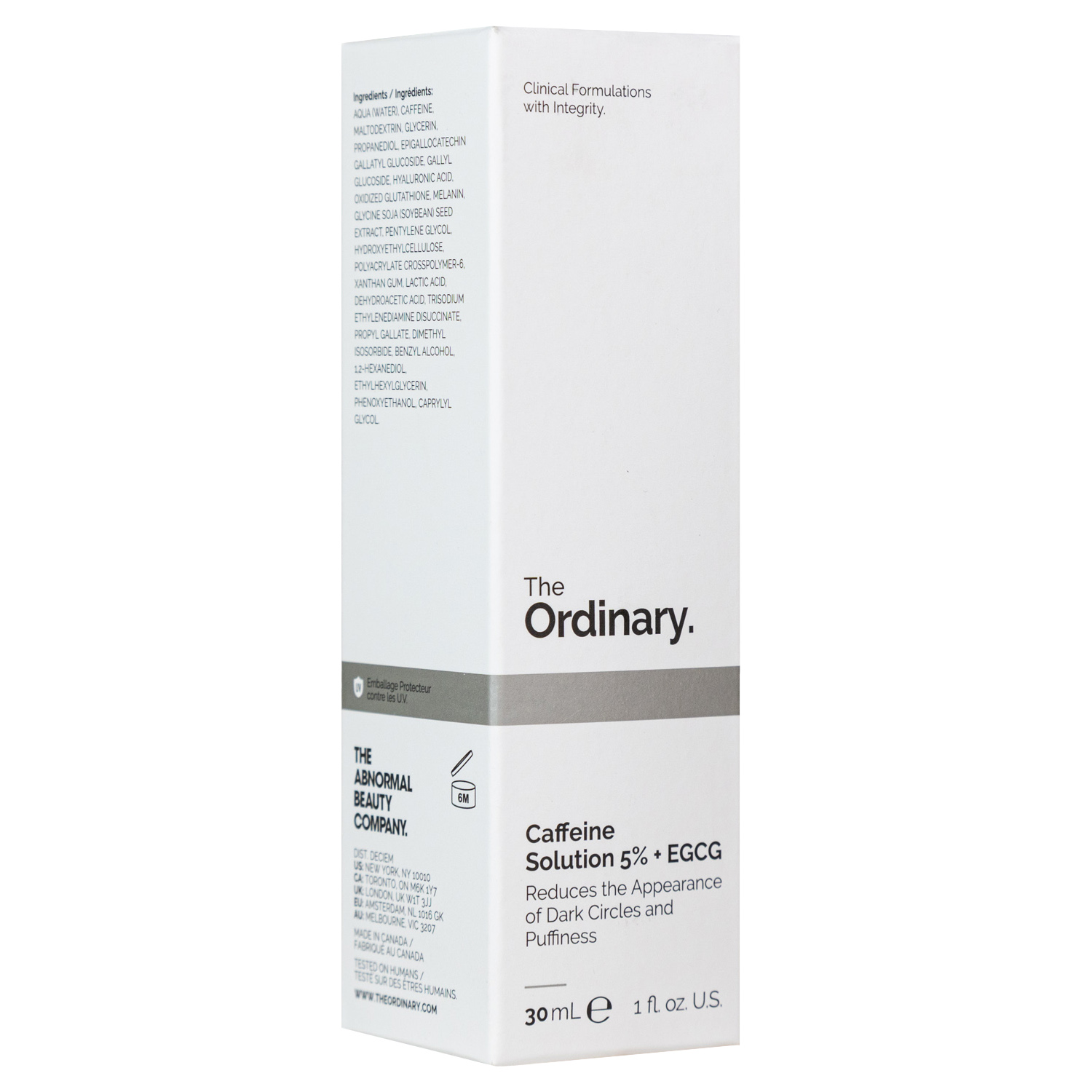 Ординари Сыворотка для ухода за кожей вокруг глаз Caffeine Solution 5% + EGCG, 30 мл (The Ordinary, ) фото 1