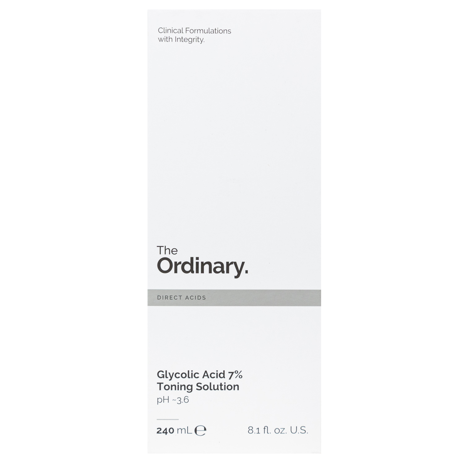 Ординари Тоник с гликолевой кислотой против воспалений и пигментации Glycolic Acid 7% Toning Solution, 240 мл (The Ordinary, ) фото 6