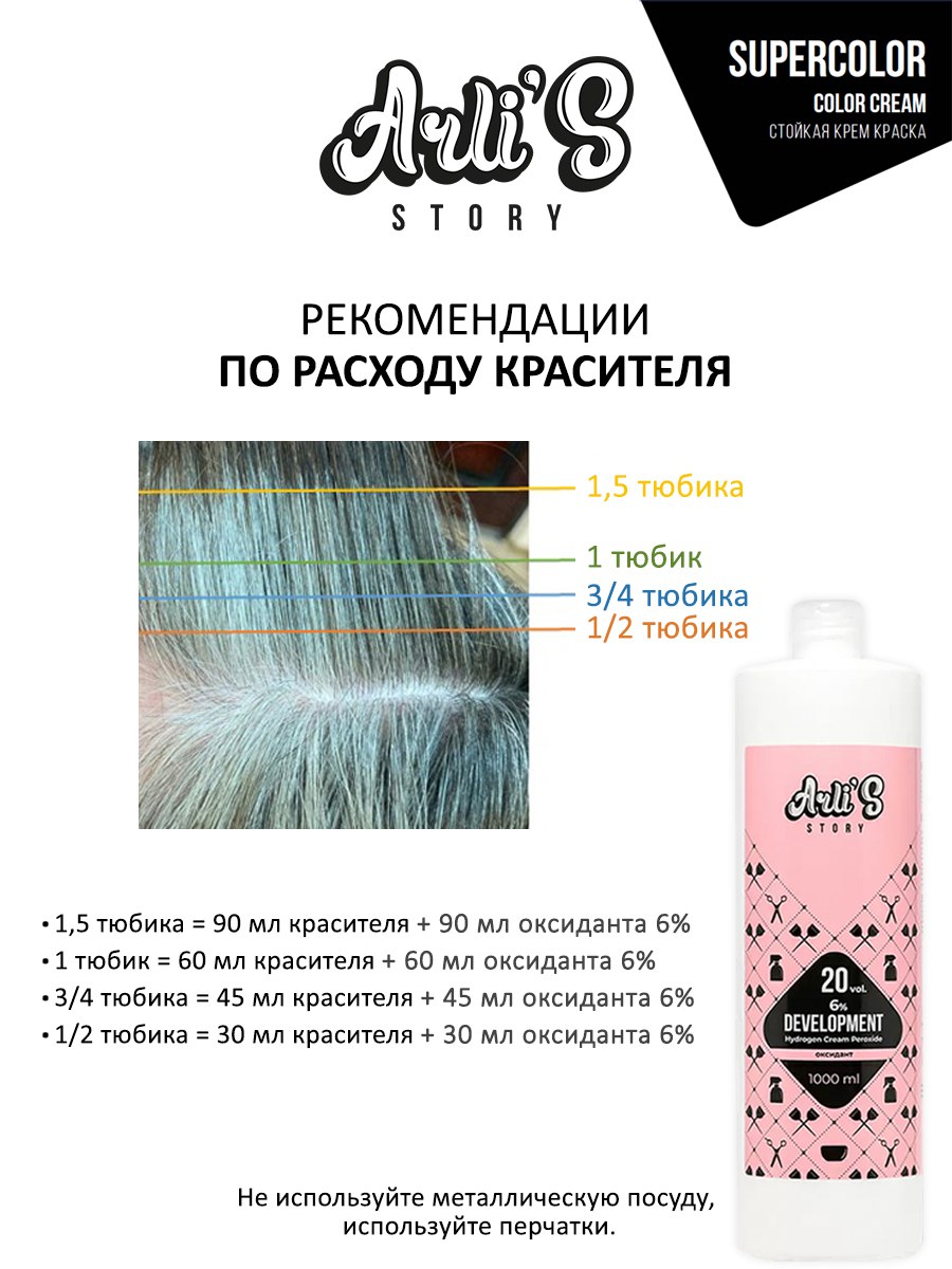 Арлис Стори Набор красок для волос 