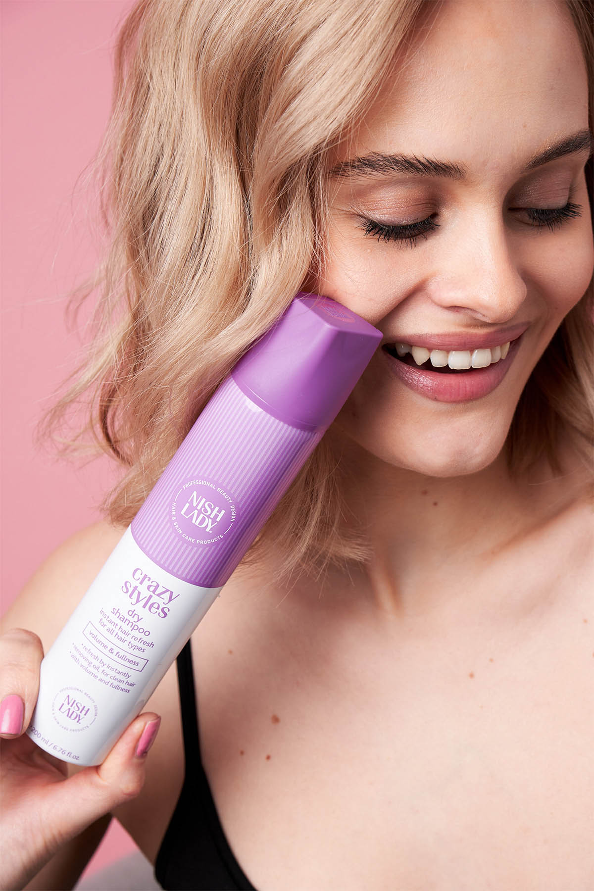 Нишледи Сухой шампунь для волос, 200 мл (Nishlady, Liquid фиксация) фото 1