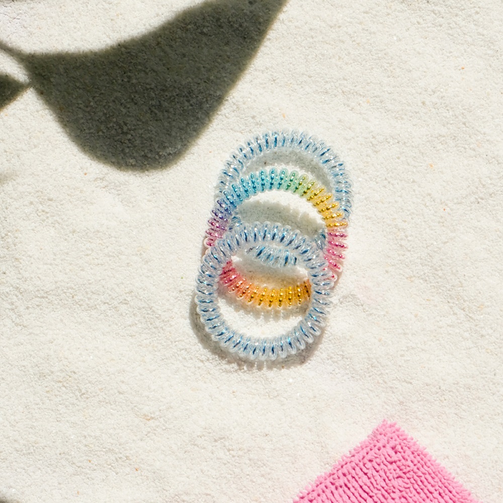 Инвизибабл Набор резинок-браслетов для волос Au Soleil Vibrant Vacation (Invisibobble, Slim) фото 4