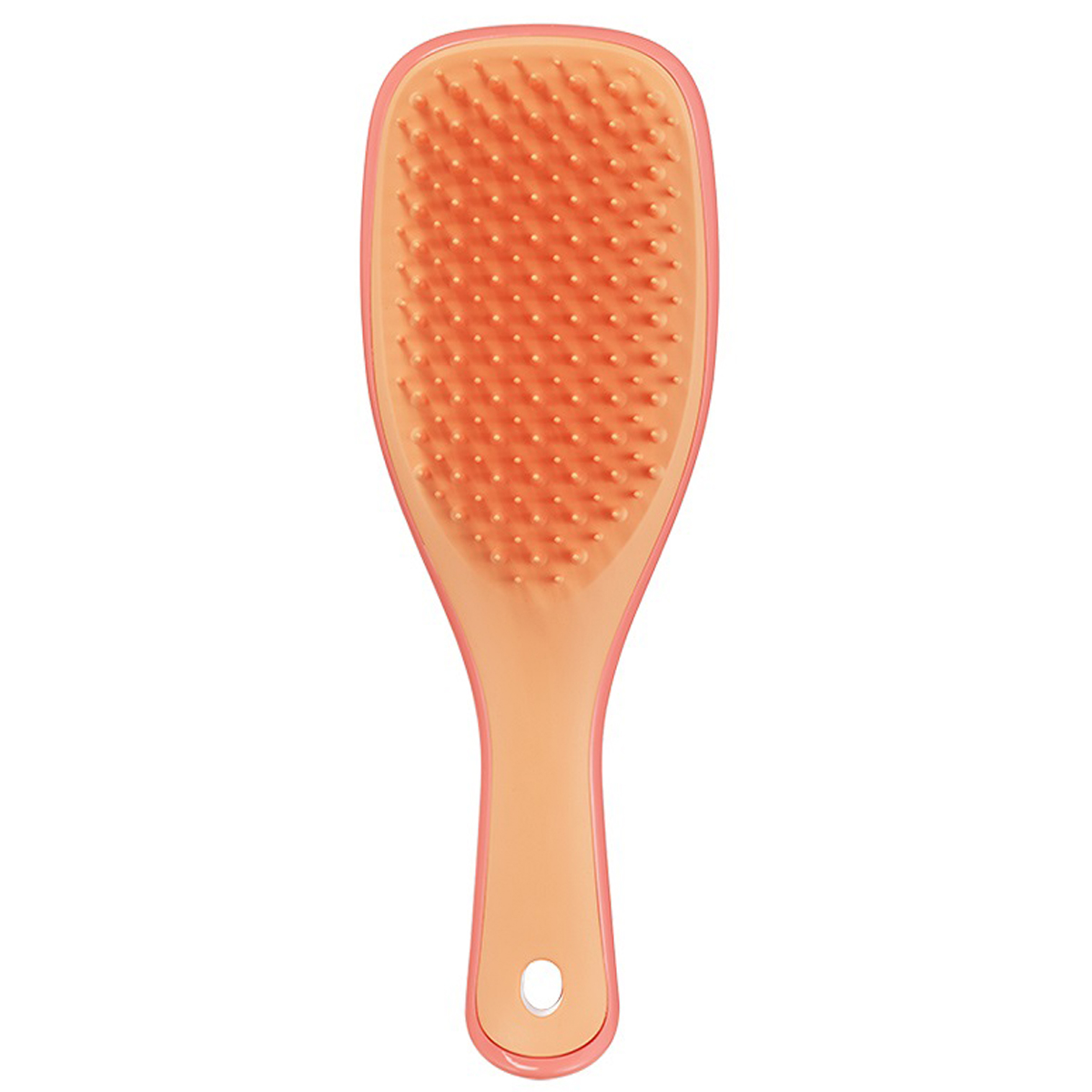 Тангл Тизер Расческа для прямых и волнистых волос Mini Salmon Pink & Apricot (Tangle Teezer, The Ultimate Detangler) фото 1