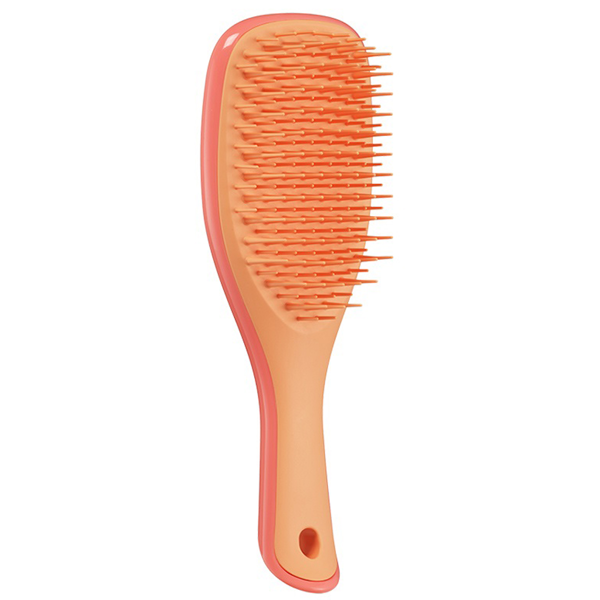 Тангл Тизер Расческа для прямых и волнистых волос Mini Salmon Pink & Apricot (Tangle Teezer, The Ultimate Detangler) фото 2