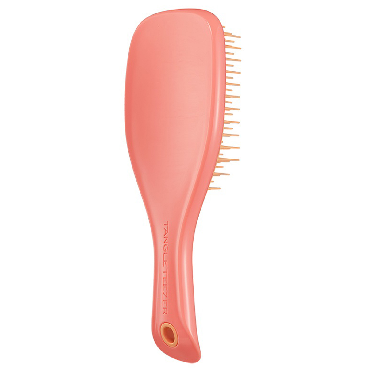 Тангл Тизер Расческа для прямых и волнистых волос Mini Salmon Pink & Apricot (Tangle Teezer, The Ultimate Detangler) фото 4