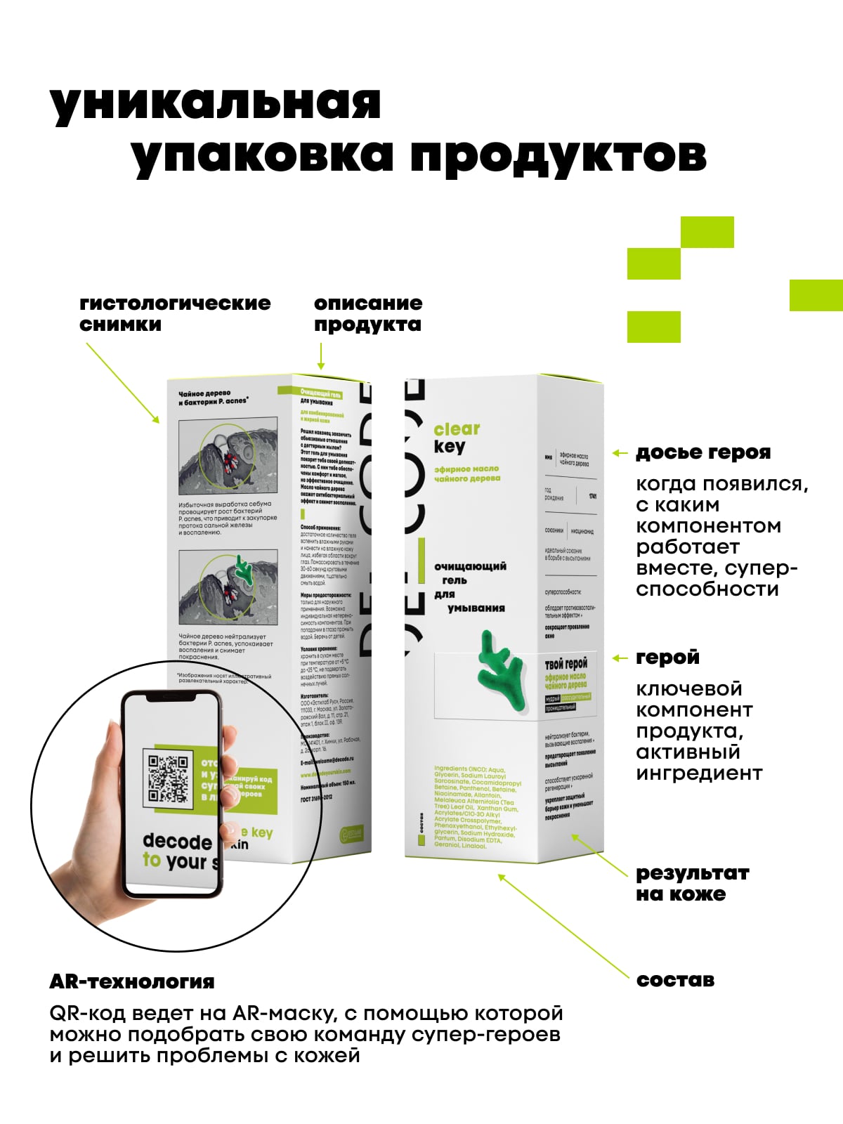 Де_Код Очищающий гель для умывания, 150 мл (De_Code, Clear Key) фото 9