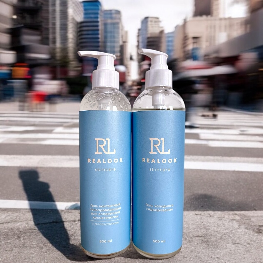 Риалук Гель контактный токопроводящий с аллантоином для аппаратной косметологии, 500 мл (Realook, ) фото 3