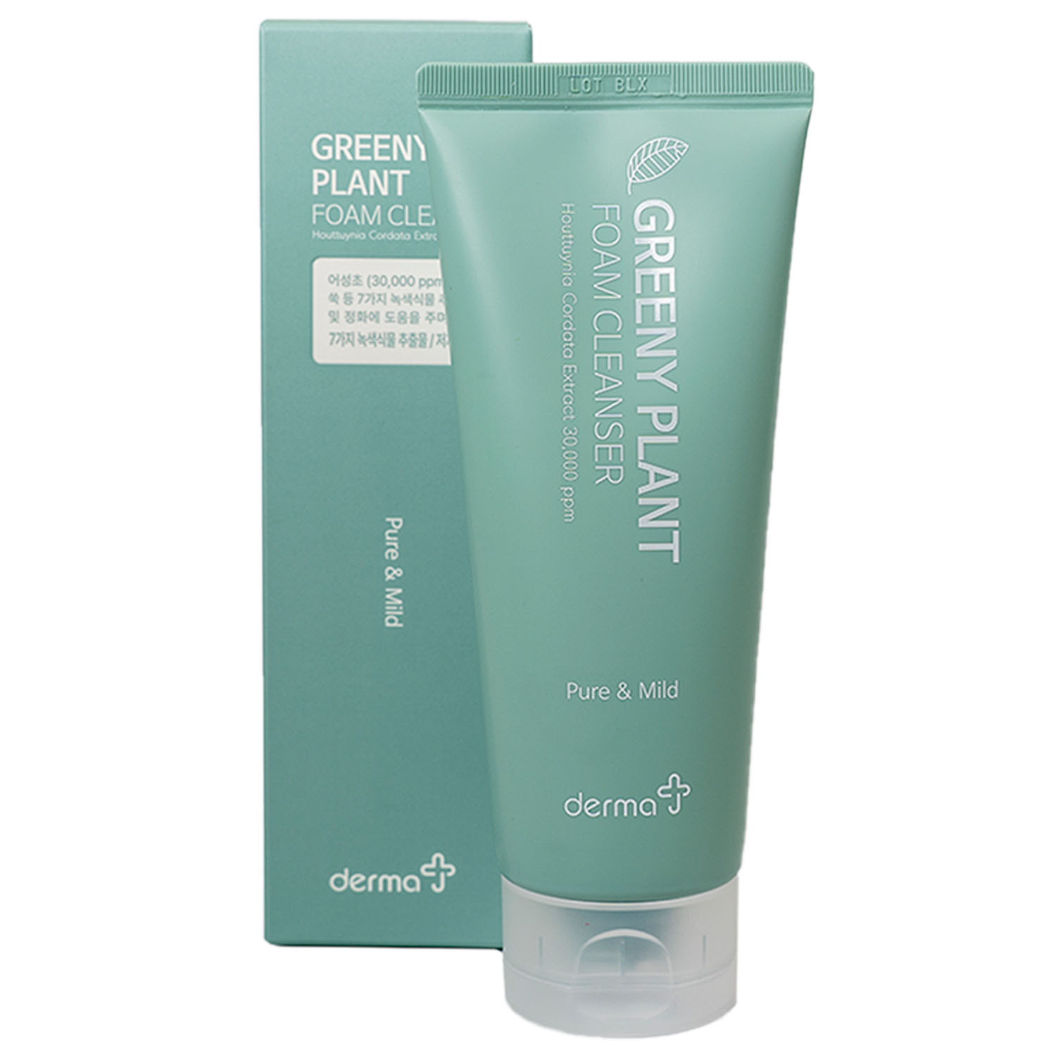 Дермаджей Очищающая пенка для умывания Greeny Plant, 140 мл (Derma J, ) фото 1