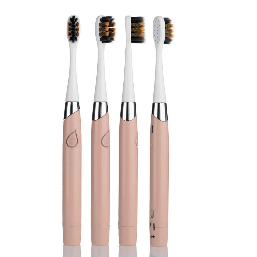  Электрическая звуковая зубная щетка RL 030, бежевая (REVYLINE, Электрические зубные щетки) фото 1