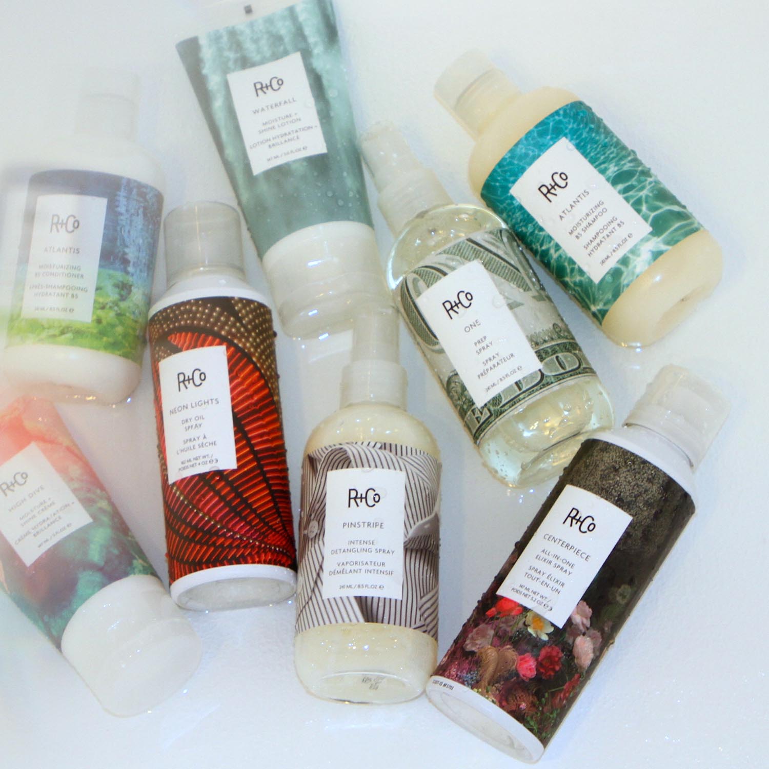  Cпрей-эликсир для идеальных волос Centerpiece, 147 мл (R+Co, Moisture) фото 1