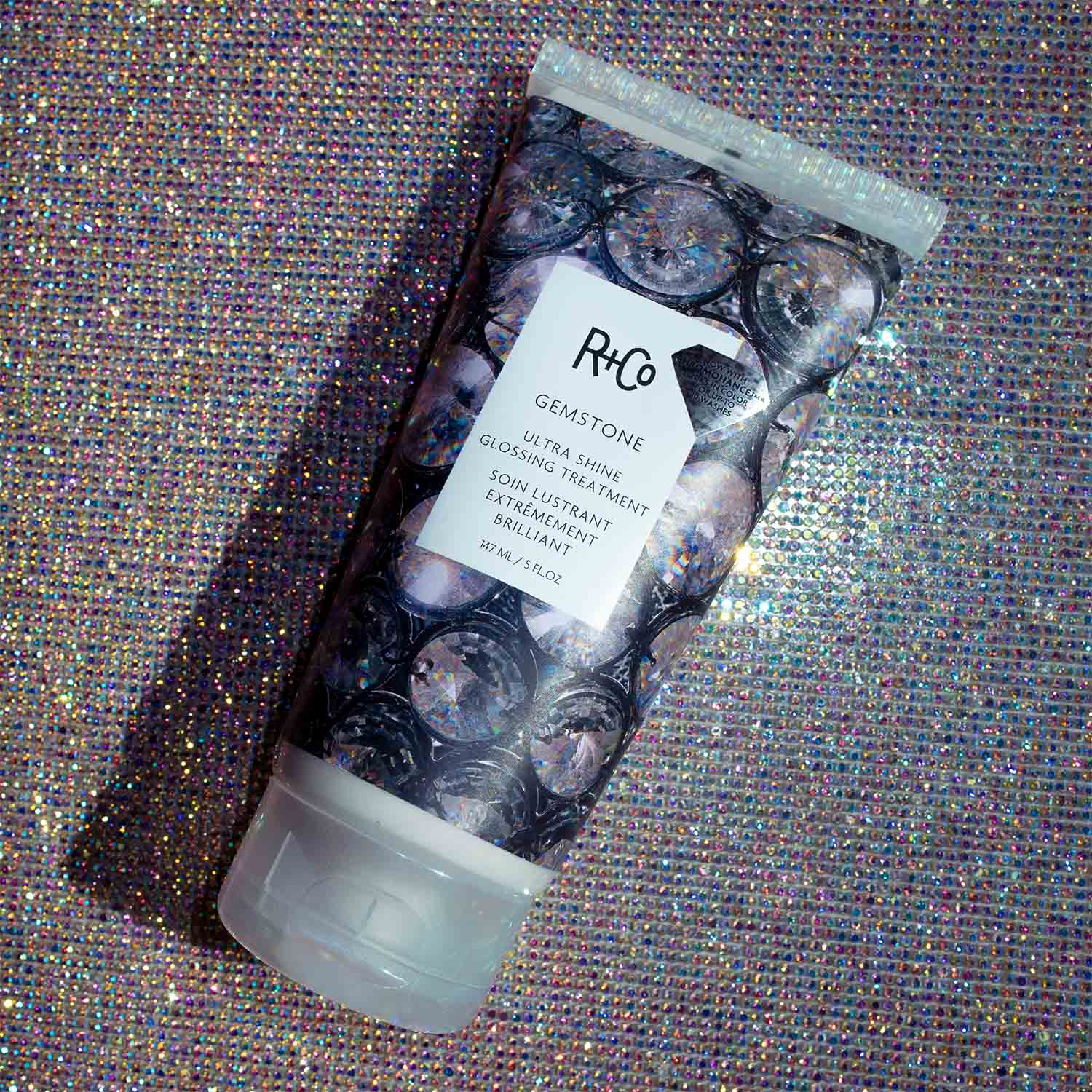  Крем-уход для яркости цвета и ультраблеска Gemstone, 147 мл (R+Co, Color Care) фото 1