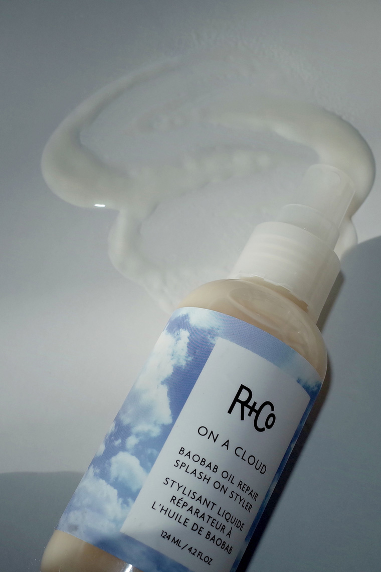  Несмываемый уход для восстановления волос On A Cloud с маслом баобаба, 124 мл (R+Co, Restore + Repair) фото 1