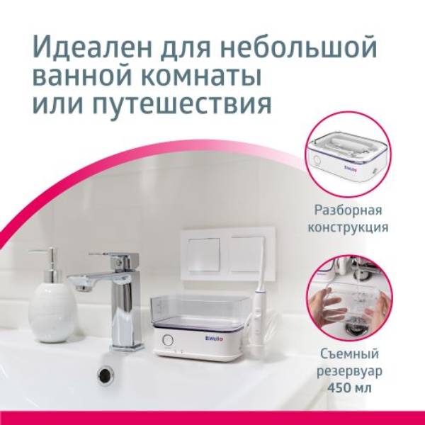 Би Велл Стационарный ирригатор для полости рта MED-900 (B.Well, MED) фото 7