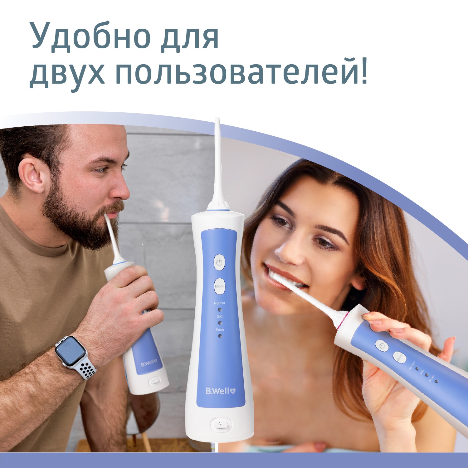 Би Велл Ирригатор для полости рта PRO-911 (B.Well, PRO) фото 11